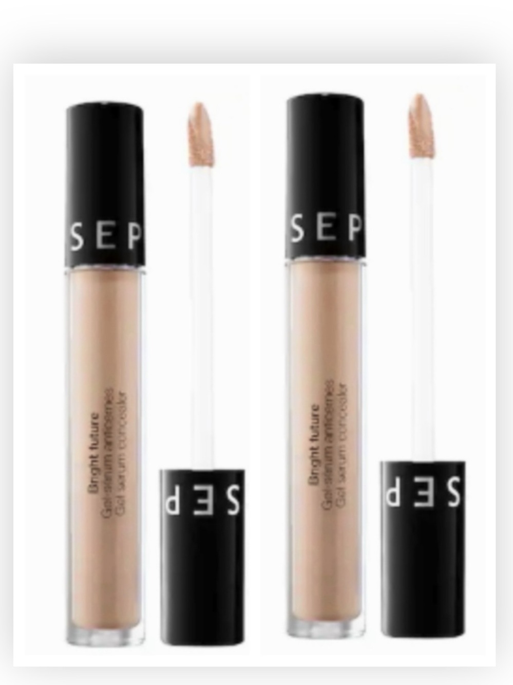 NEW SEPHORA Bright Future Gel Serum Concealer #5 PARFAIT sealed bundle of 2